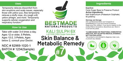 Kali Sulph (Kali Sulph 6x (lactose Free Sugar Cane Base))
